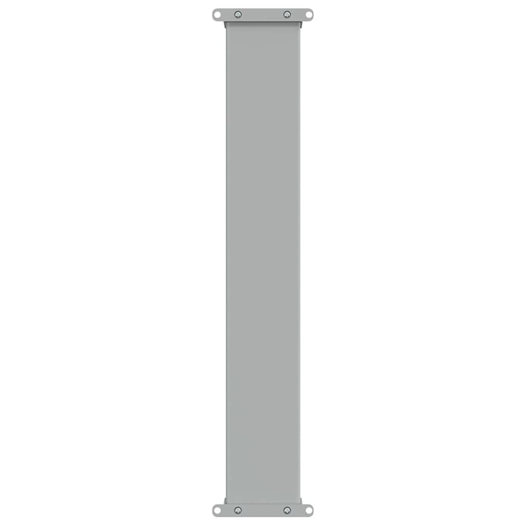 Uttrekkbar sidemarkise 80x300 cm kremhvit vidaXL