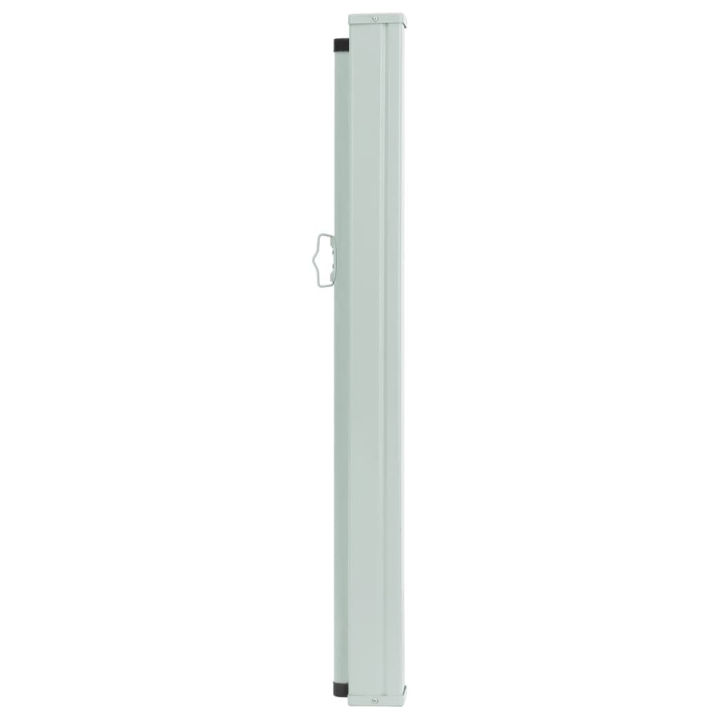 Uttrekkbar sidemarkise 100x300 cm rød
