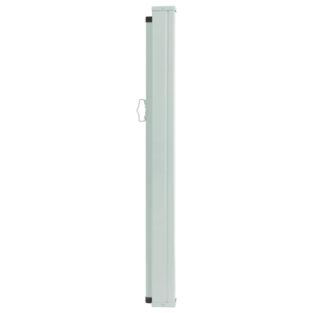 Uttrekkbar sidemarkise 120x500 cm blå