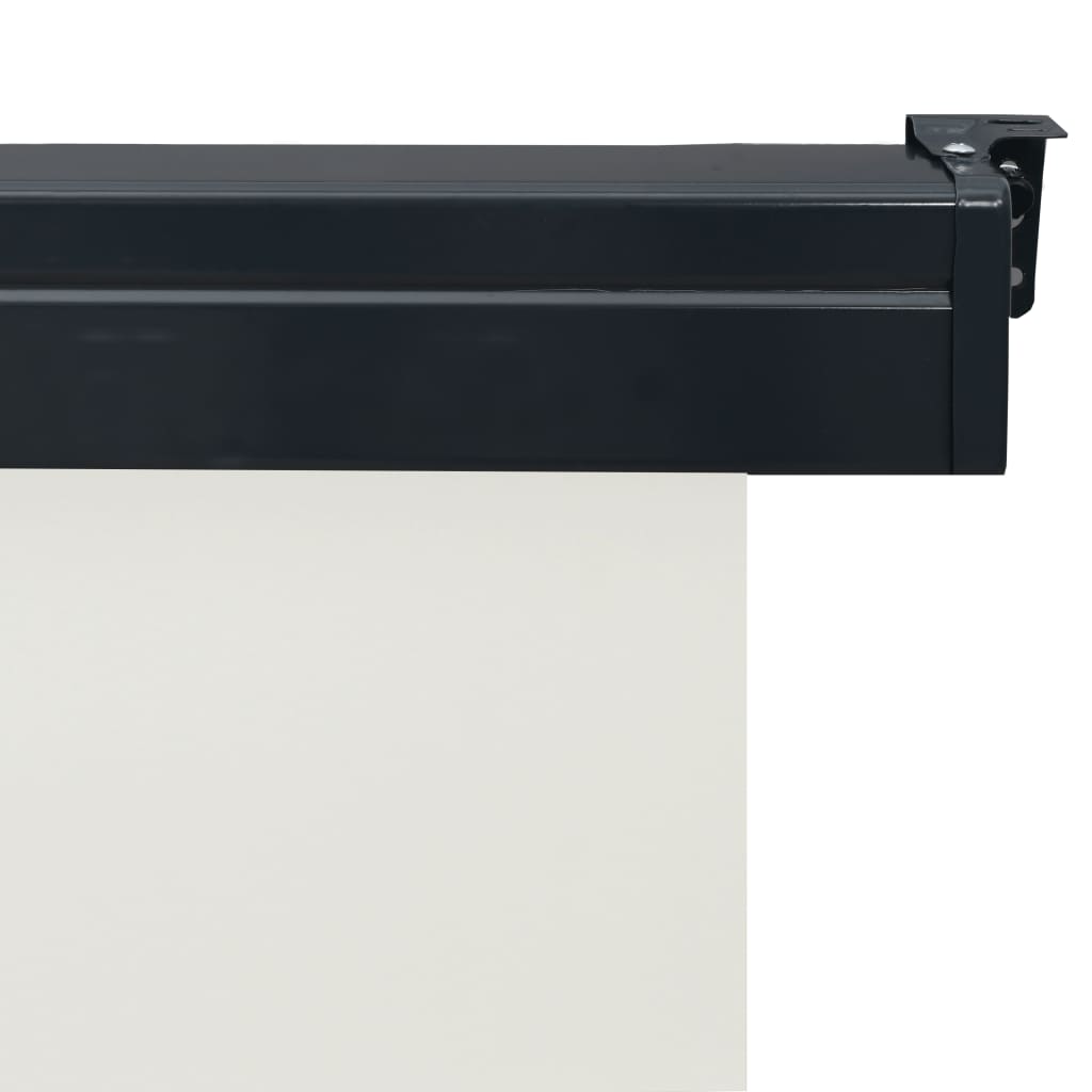 Sidemarkise for balkong 60x250 cm kremhvit