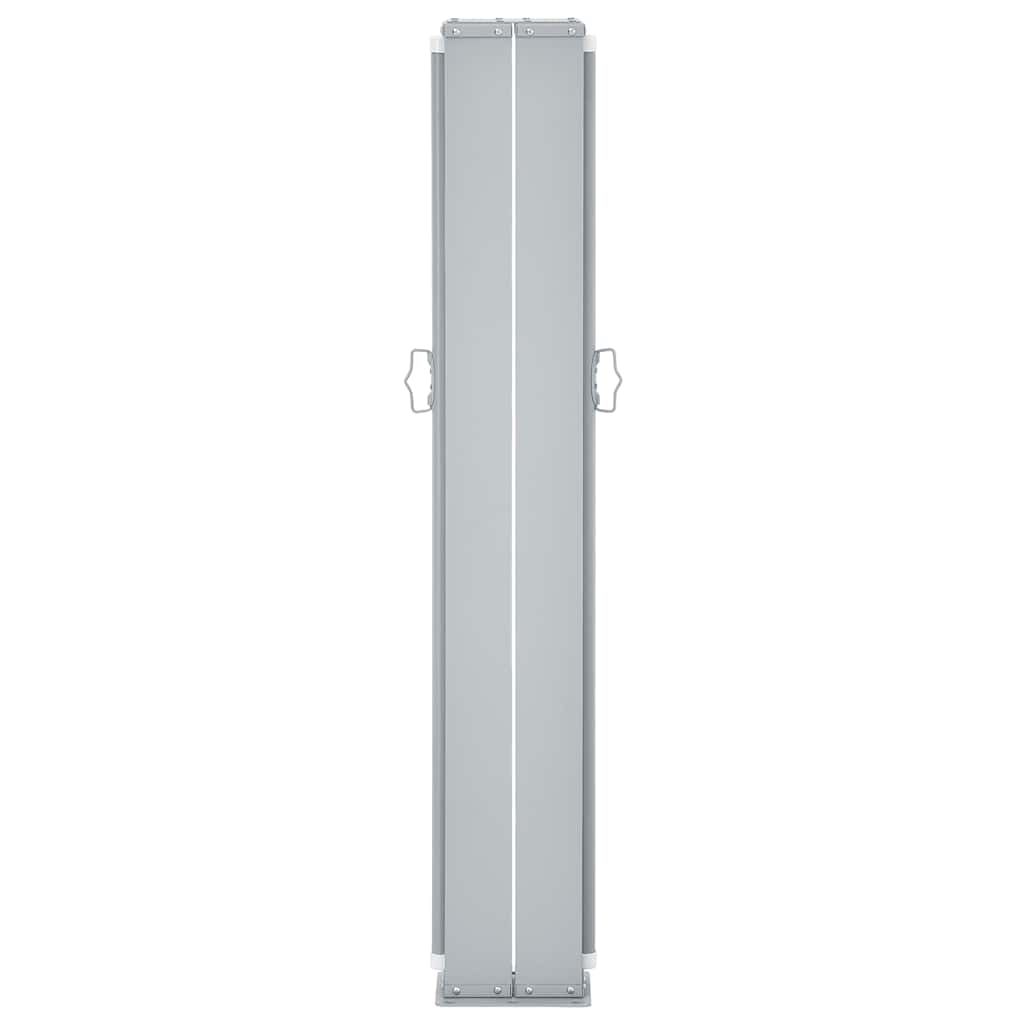 Uttrekkbar sidemarkise 100x1000 cm antrasitt