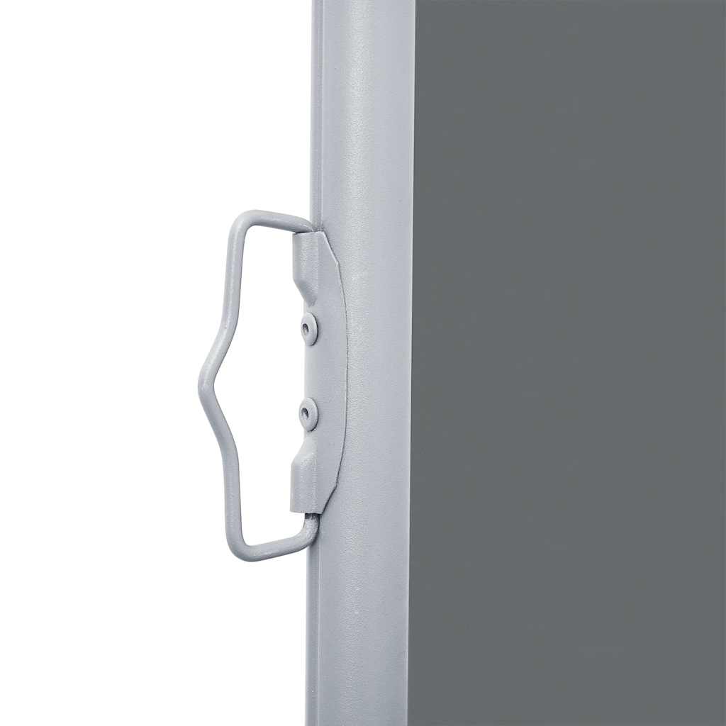 Uttrekkbar sidemarkise 140x1000 cm antrasitt vidaXL