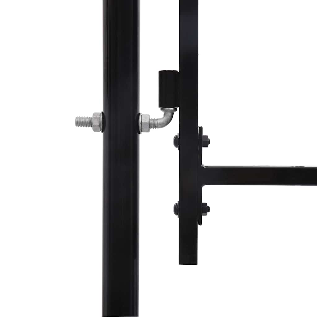 Dobbeldørsgjerdeport Woerden med spydtopp 400x249,5 cm