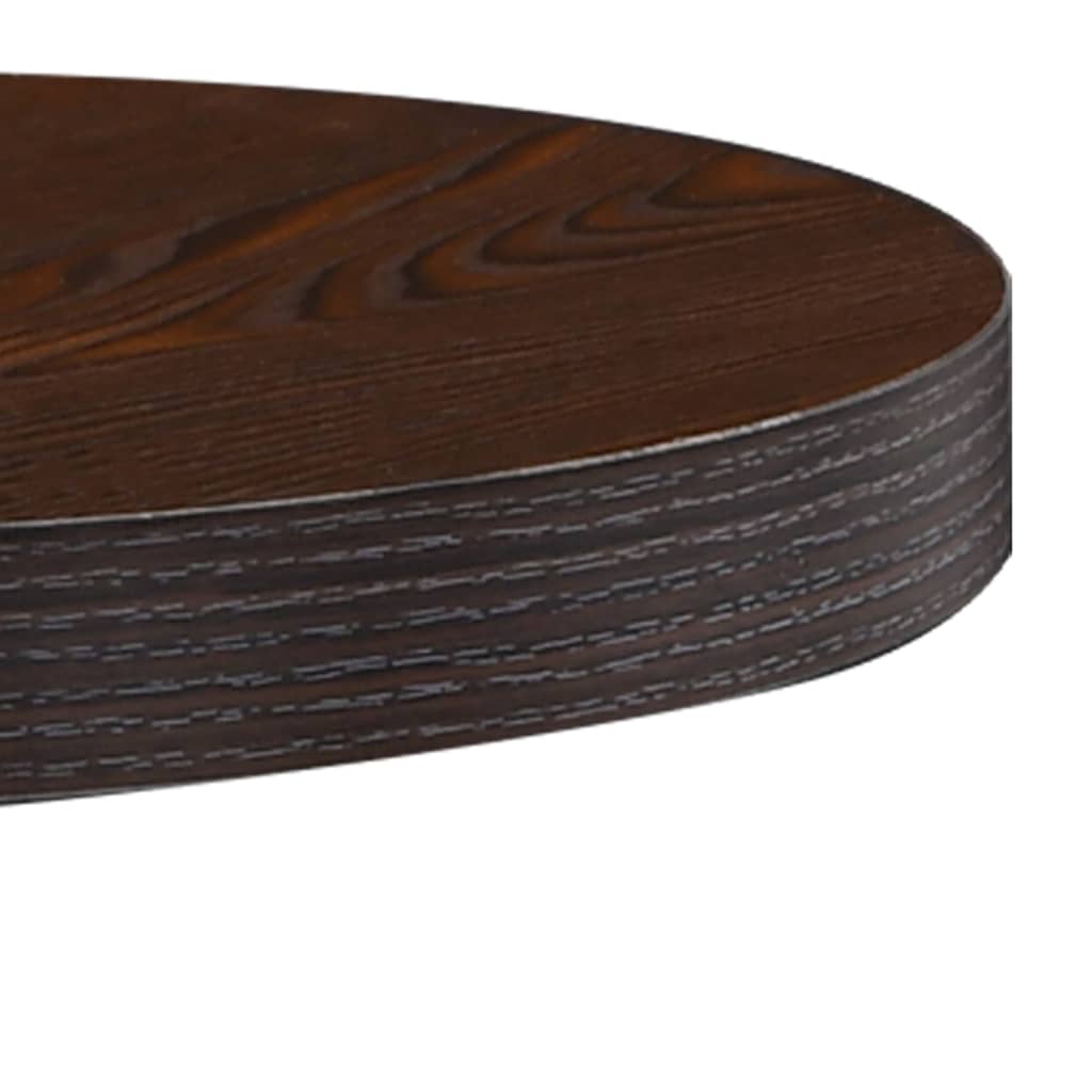 Bistrobord mørkebrun 40 cm MDF