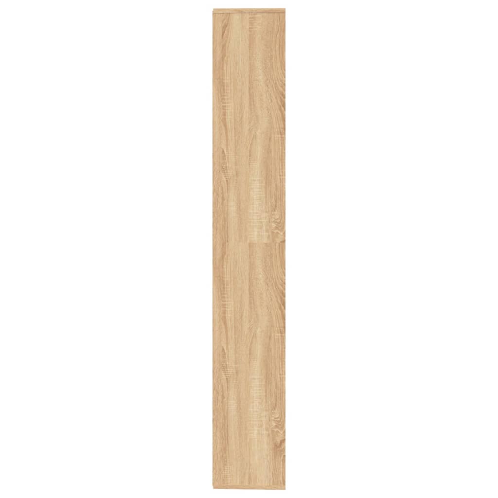 Bokhylle/Romdeler sonoma eik 155x24x160 cm konstruert tre
