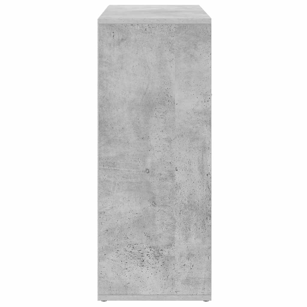 Skjenk betonggrå 60x30x75 cm konstruert tre