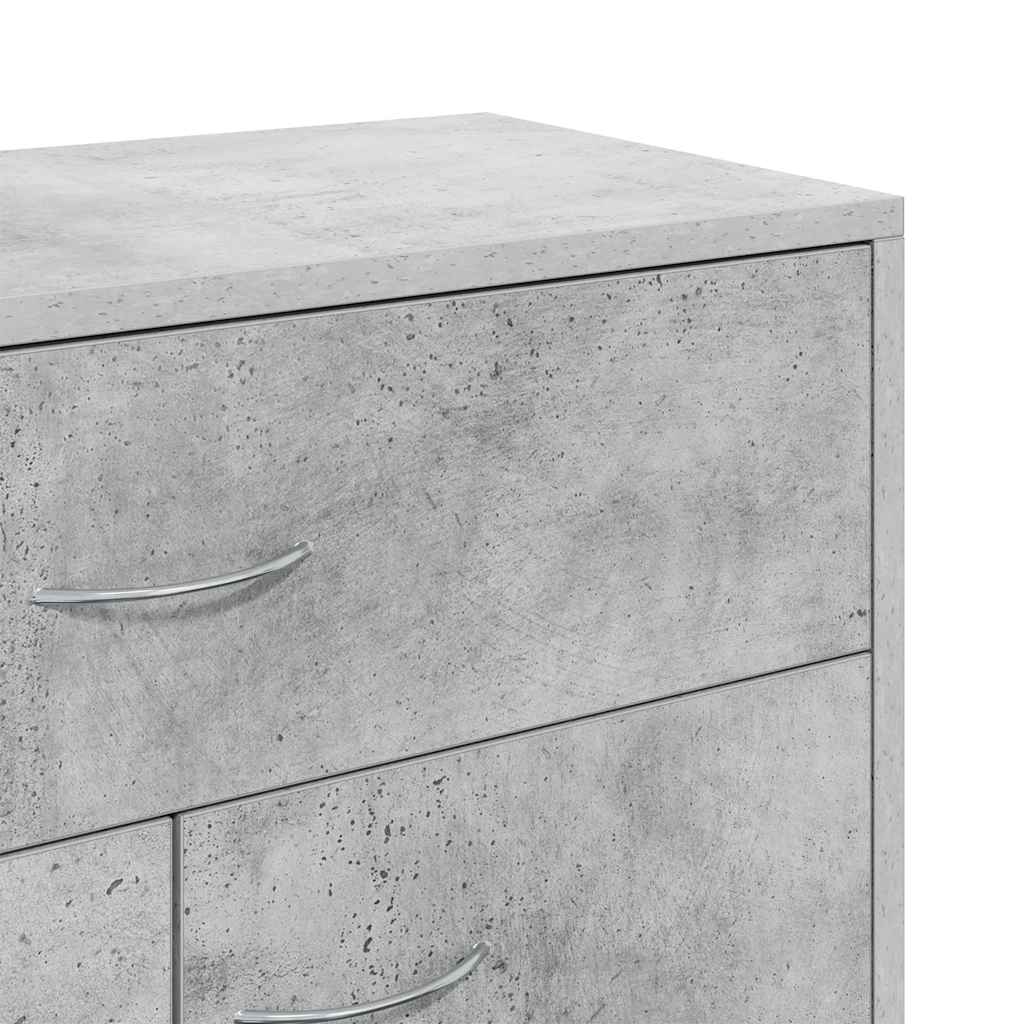 Skjenk betonggrå 60x30x75 cm konstruert tre