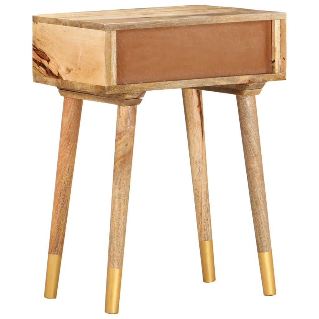 Nattbord 43x30x58 cm heltre mango