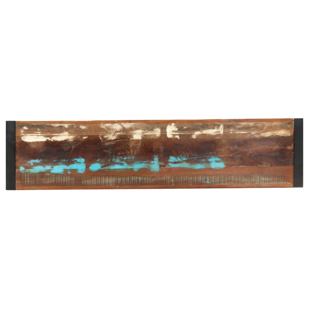 Konsollbord 150x35x76 cm gjenvunnet heltre
