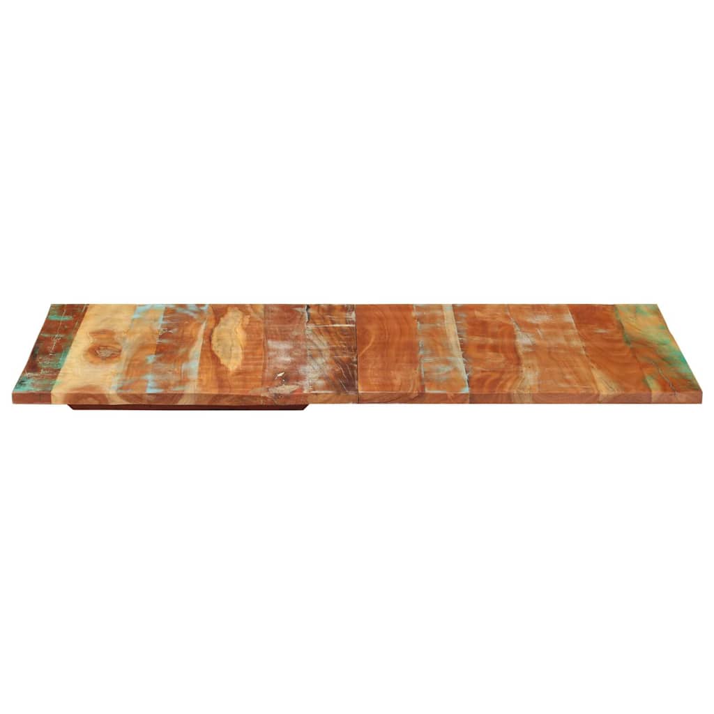 Rektangulær bordplate 60x140 cm 25-27 mm gjenvunnet heltre