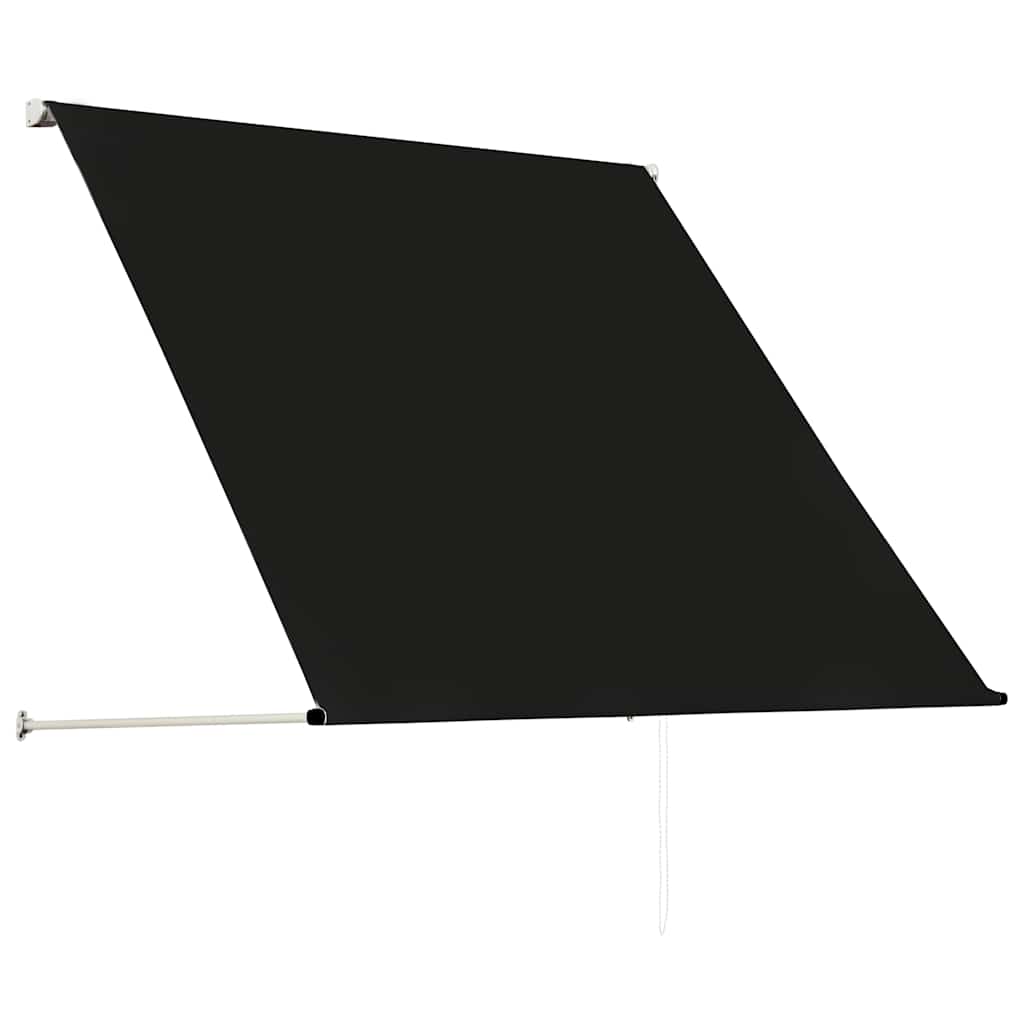 Uttrekkbar markise 100x150 cm antrasitt vidaXL