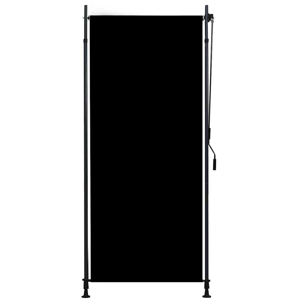 Utendørs rullegardin 100x270 cm antrasitt