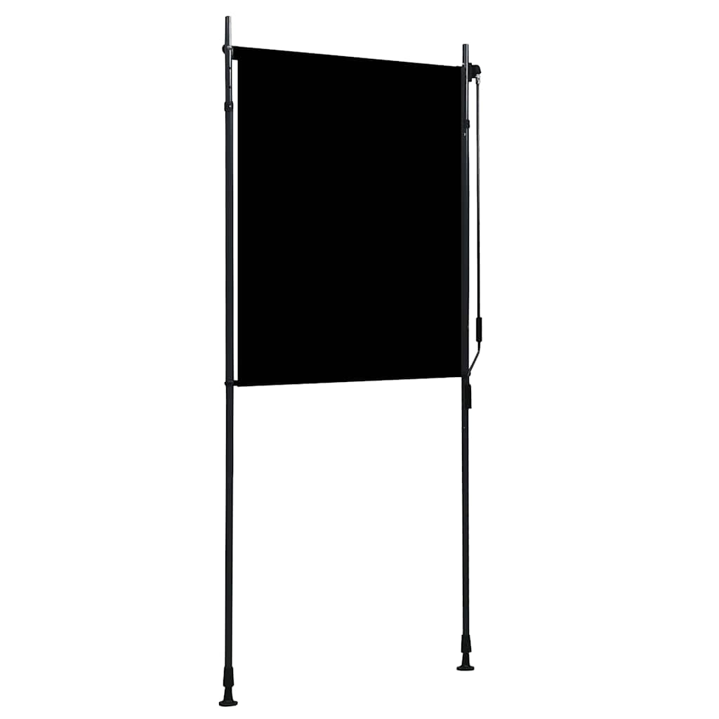 Utendørs rullegardin 100x270 cm antrasitt