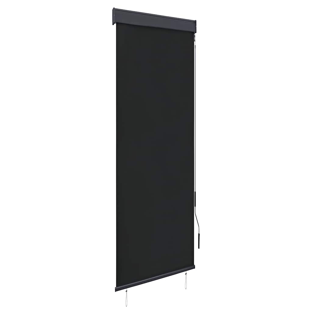 Utendørs rullegardin 60x250 cm antrasitt