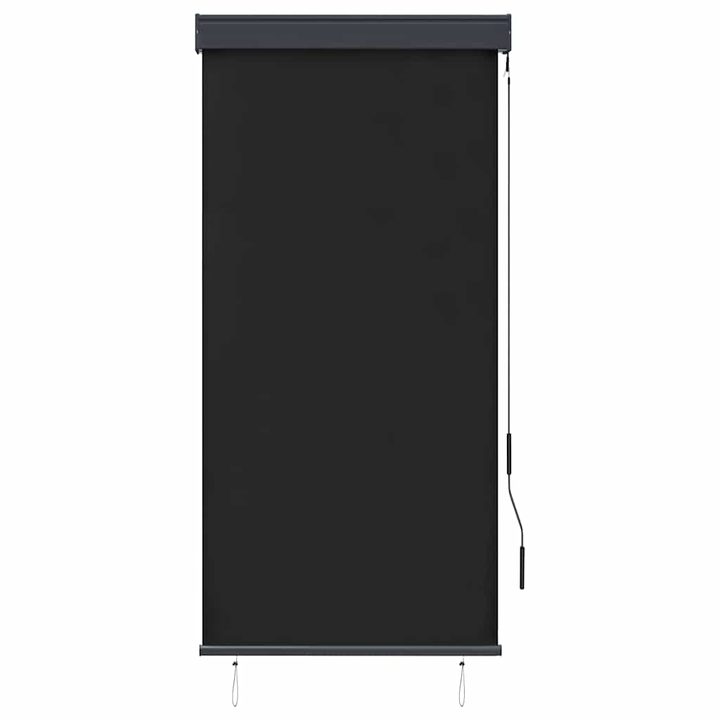 Utendørs rullegardin 80x250 cm antrasitt vidaXL