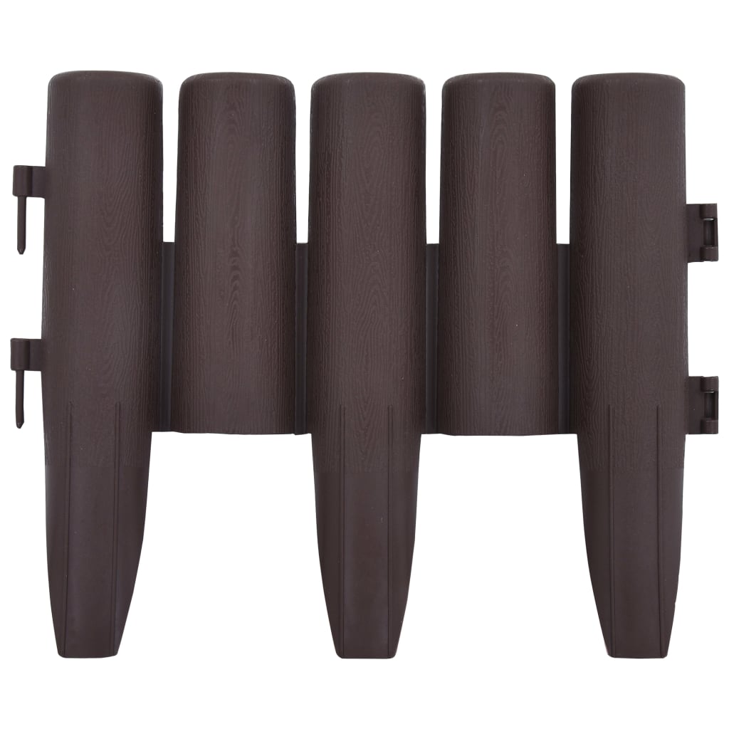 Plenkanter 36 stk brun 10 m PP