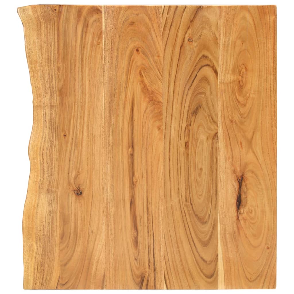 Topplate til baderomsmøbler heltre akasie 58x52x2,5 cm