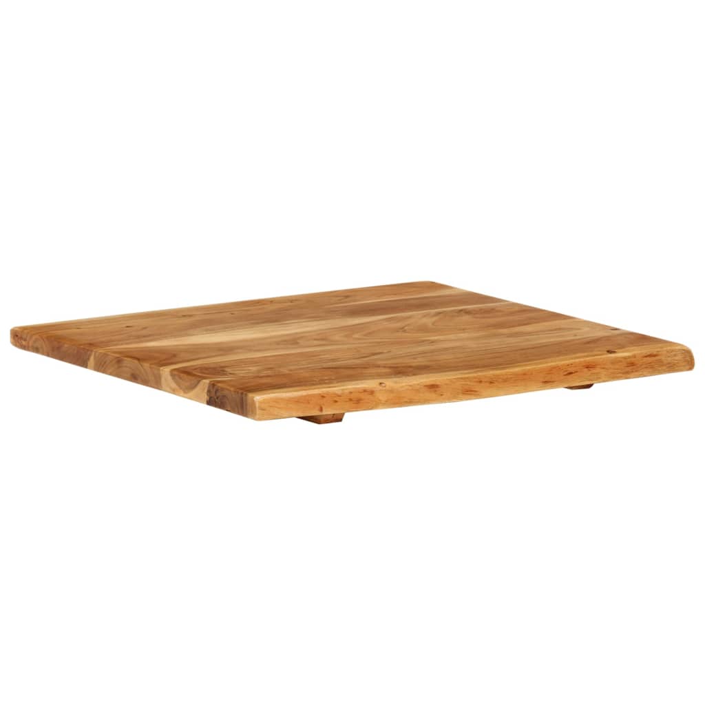 Topplate til baderomsmøbler heltre akasie 58x52x2,5 cm