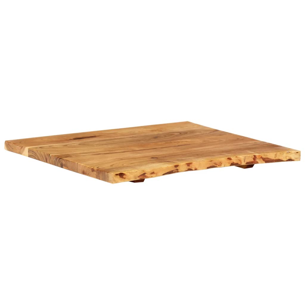 Topplate til baderomsmøbler heltre akasie 58x52x2,5 cm