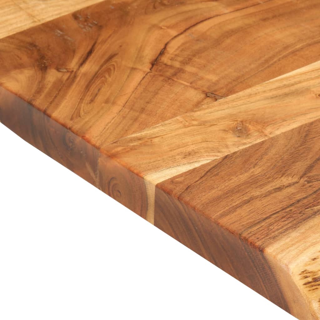 Topplate til baderomsmøbler heltre akasie 80x52x3,8 cm