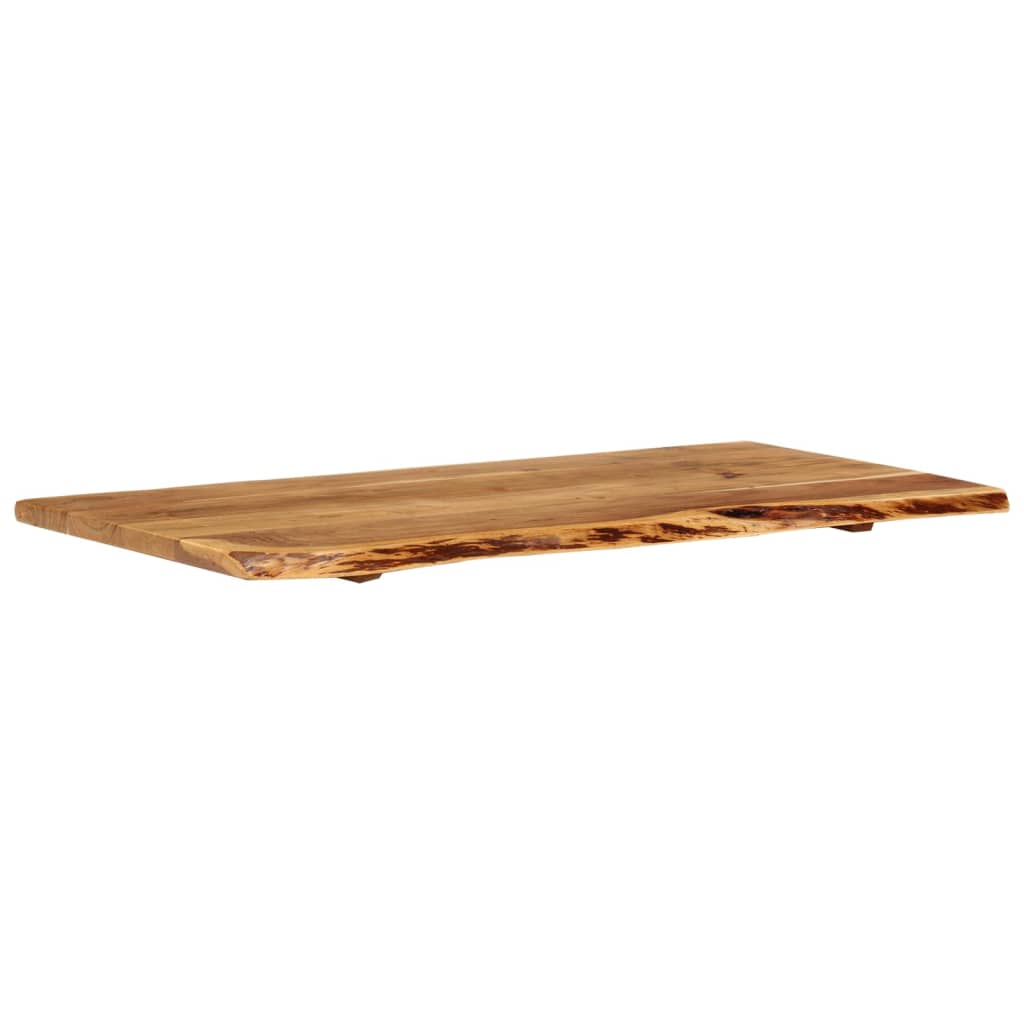 Topplate til baderomsmøbler heltre akasie 100x52x2,5 cm