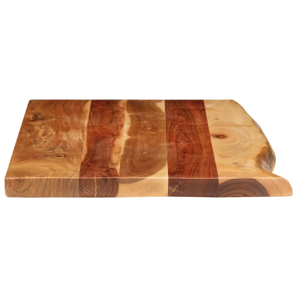 Topplate til baderomsmøbler heltre akasie 100x52x3,8 cm