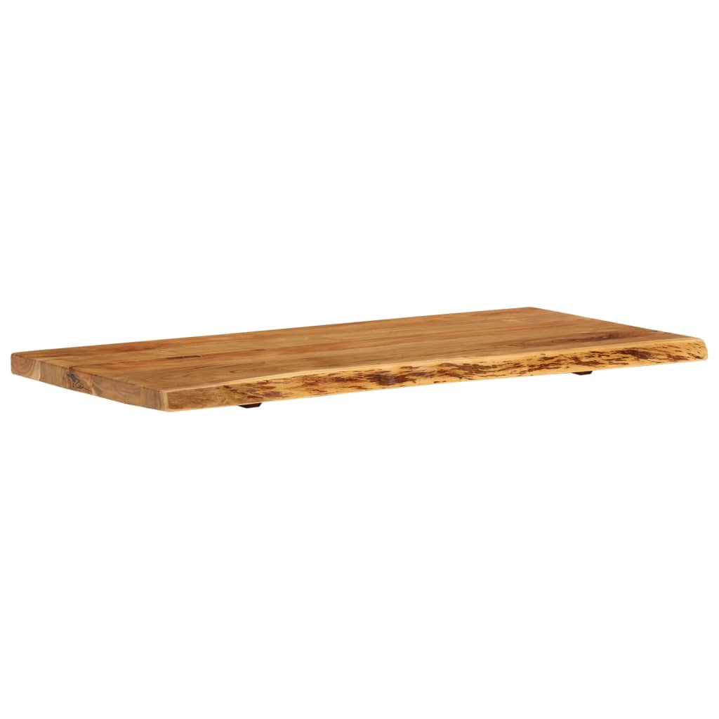 Topplate til baderomsmøbler heltre akasie 114x52x4 cm