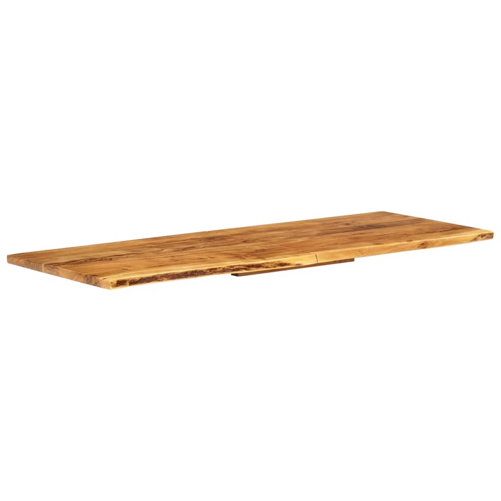Topplate til baderomsmøbler heltre akasie 140x52x2,5 cm