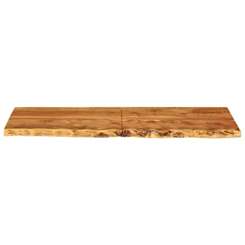 Topplate til baderomsmøbler heltre akasie 140x52x3,8 cm