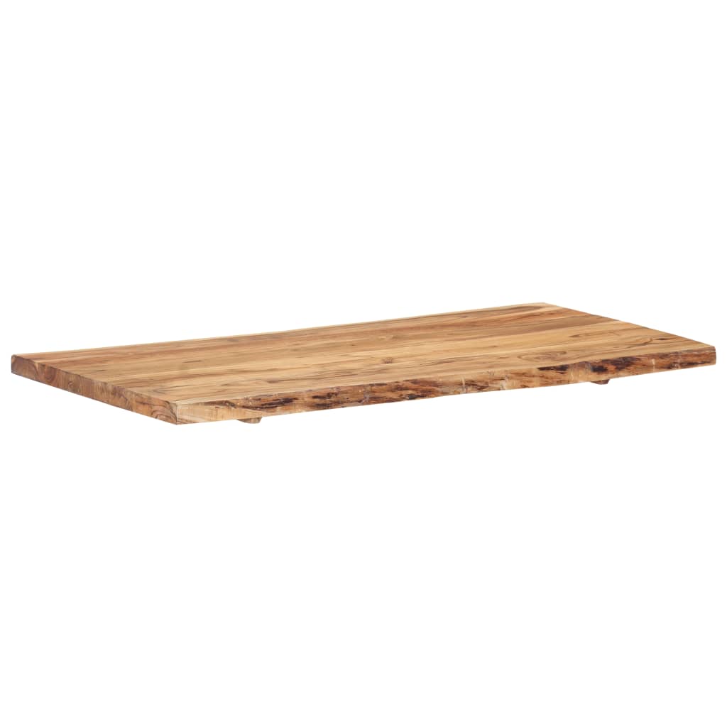 Bordplate heltre akasie 118x(50-60)x3,8 cm