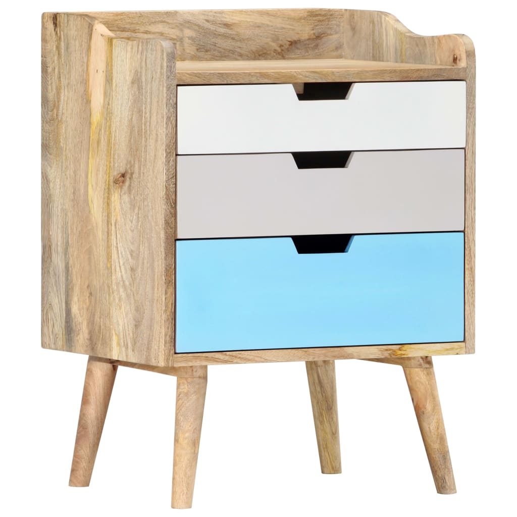 Nattbord 47x35x63 cm heltre mango