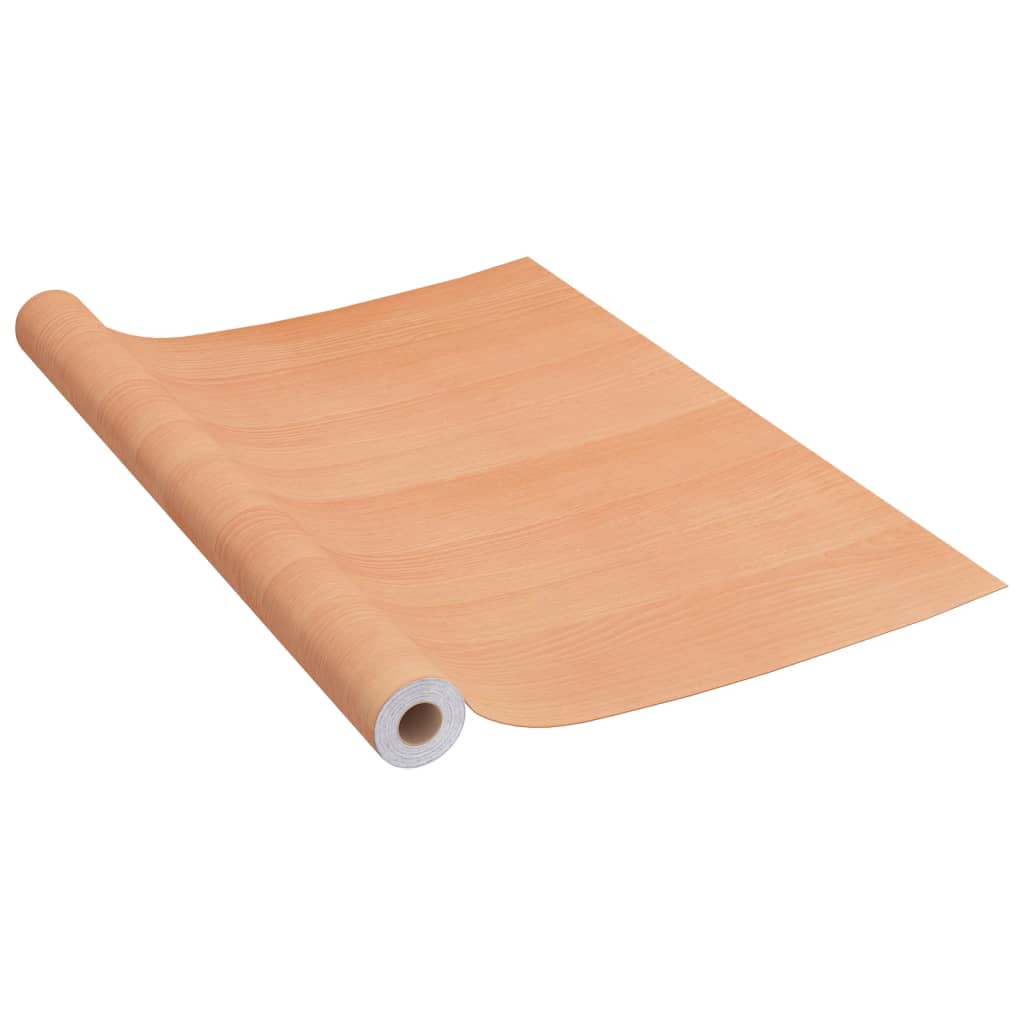Selvklebende folie til møbler 500x90 cm PVC japansk eikefarge
