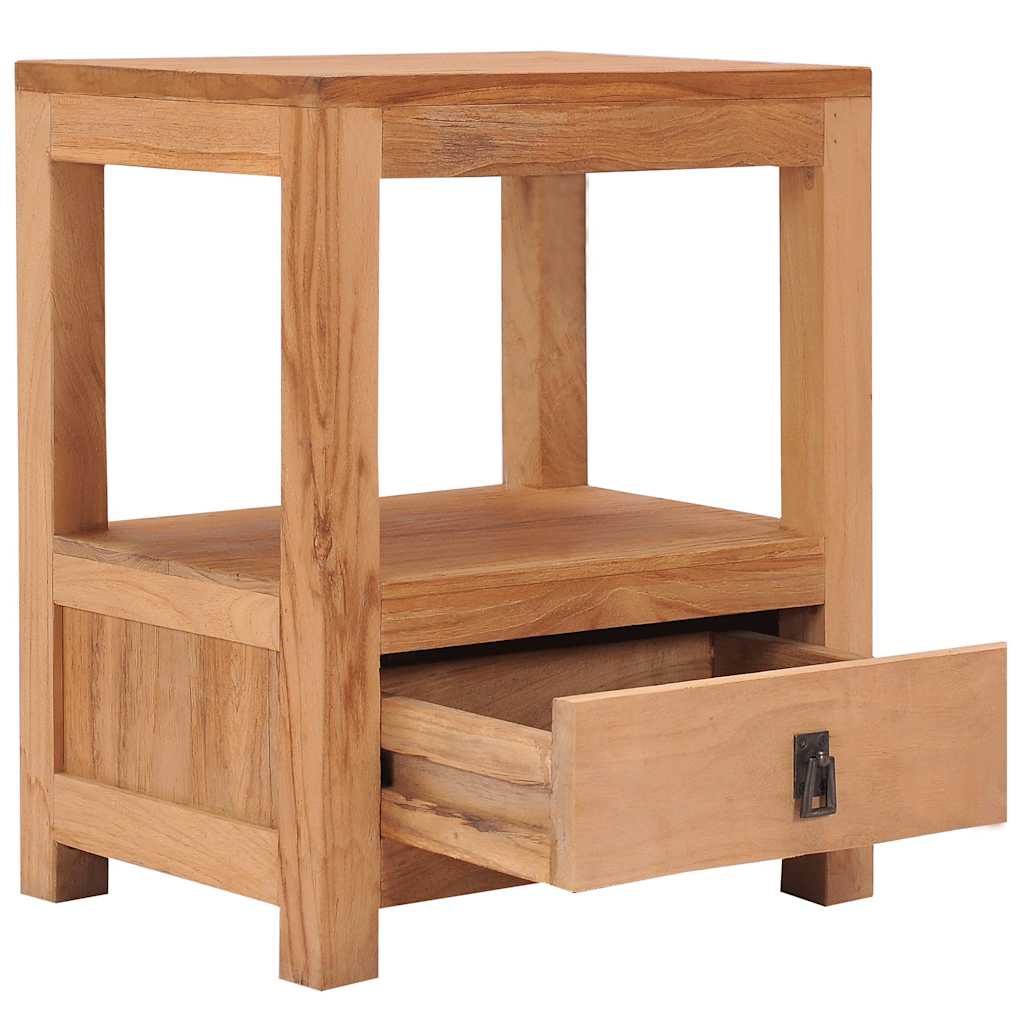 Nattbord 40x30x50 cm heltre teak