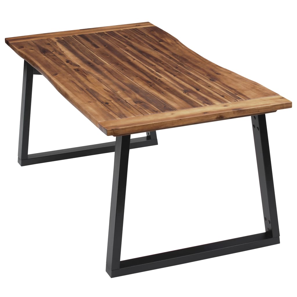 Spisebord heltre akasie 180x90 cm