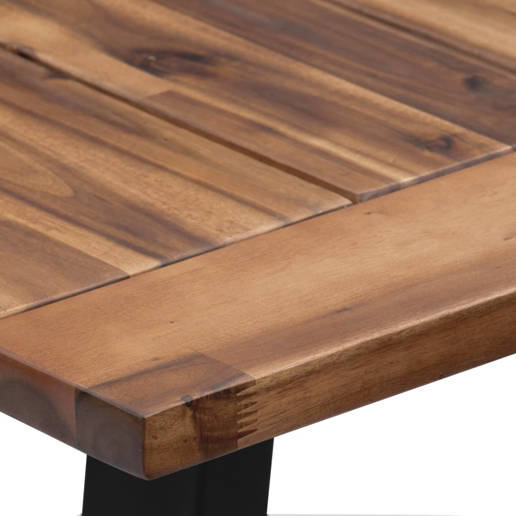 Spisebord heltre akasie 180x90 cm