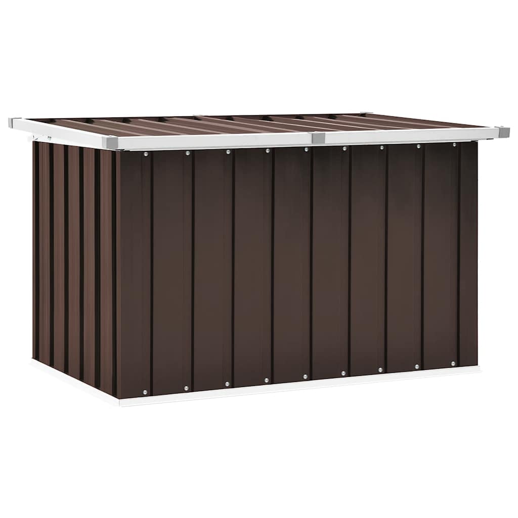 Oppbevaringsboks for hagen brun 109x67x65 cm
