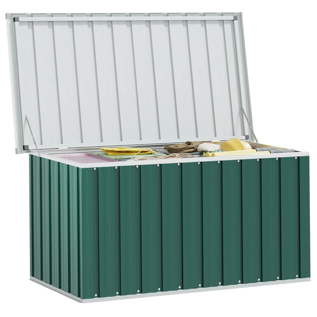 Oppbevaringsboks for hagen grønn 129x67x65 cm