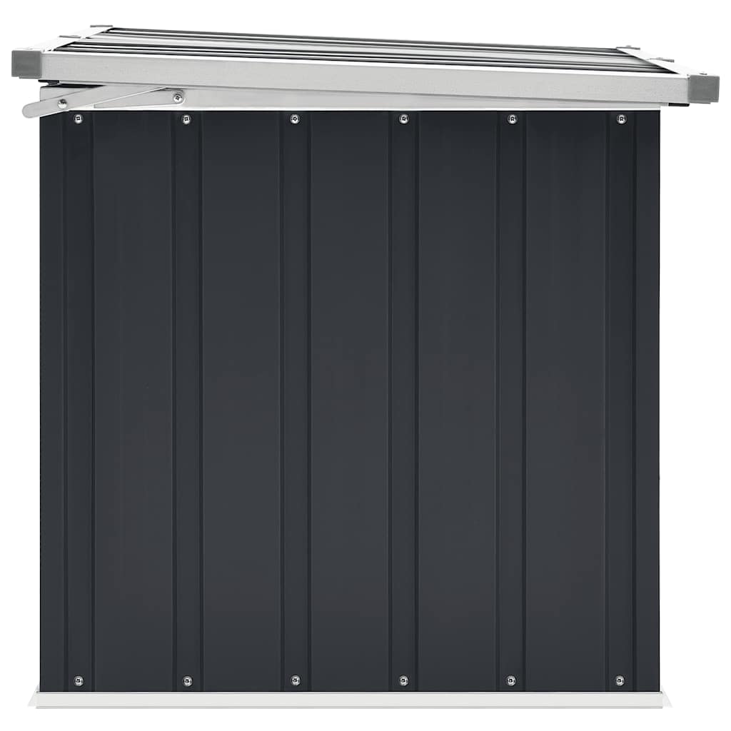 Oppbevaringskasse 129x67x65 cm antrasitt