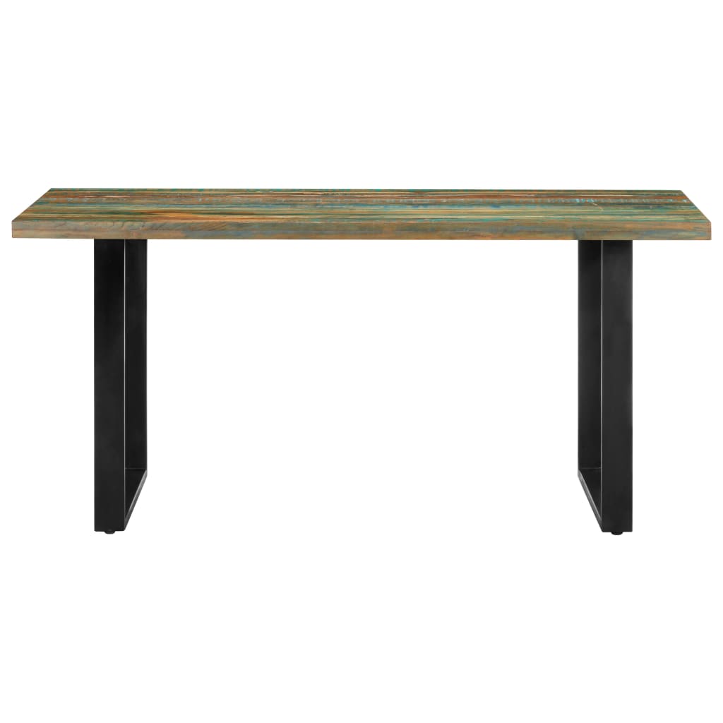 Spisebord 160x80x75 cm gjenvunnet heltre