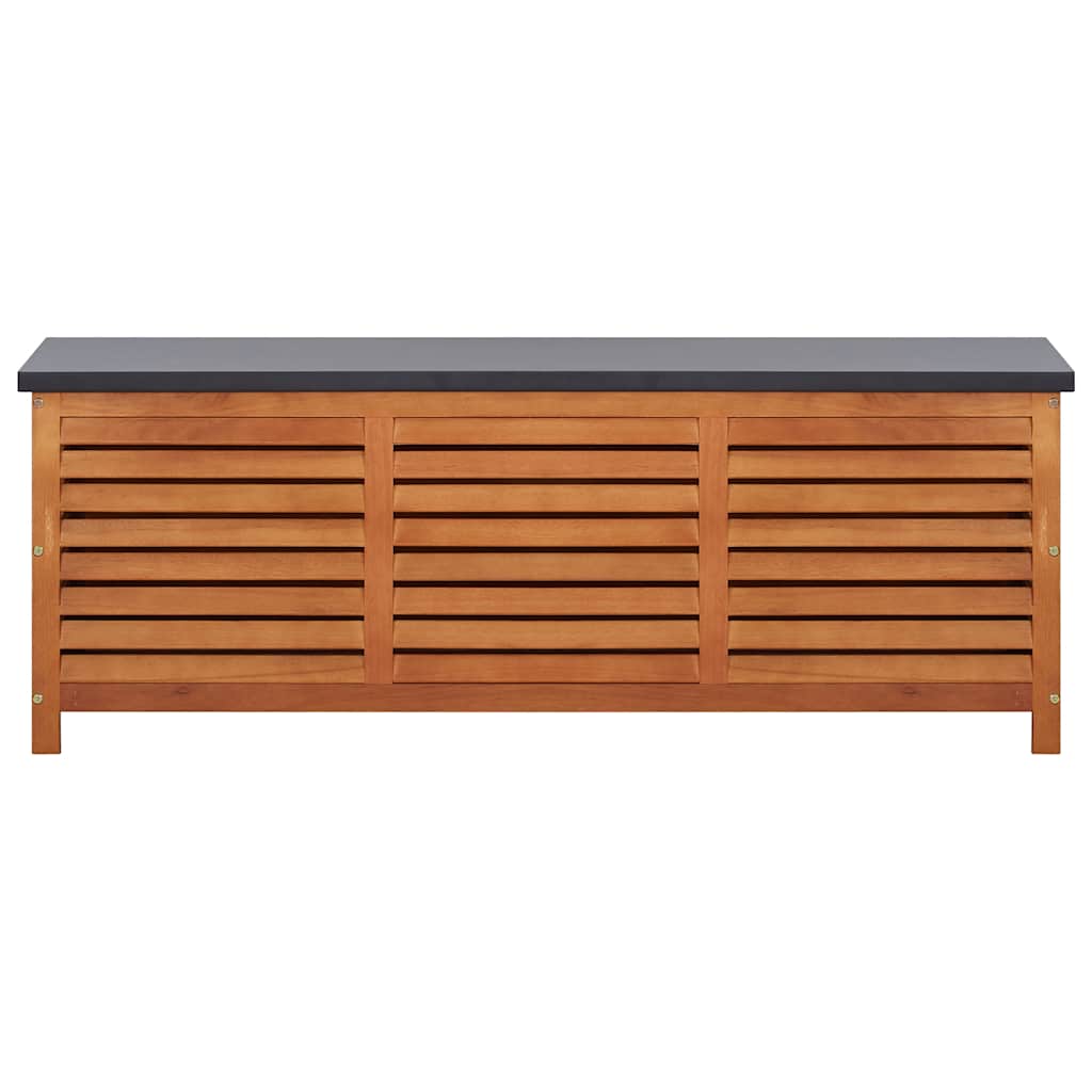 Oppbevaringsboks til hage 150x50x55 cm heltre eukalyptus