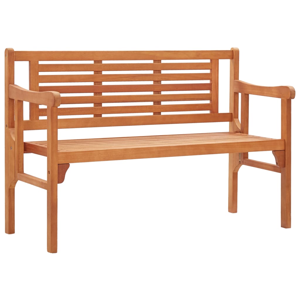 Sammenleggbar hagebenk 120 cm heltre eukalyptus