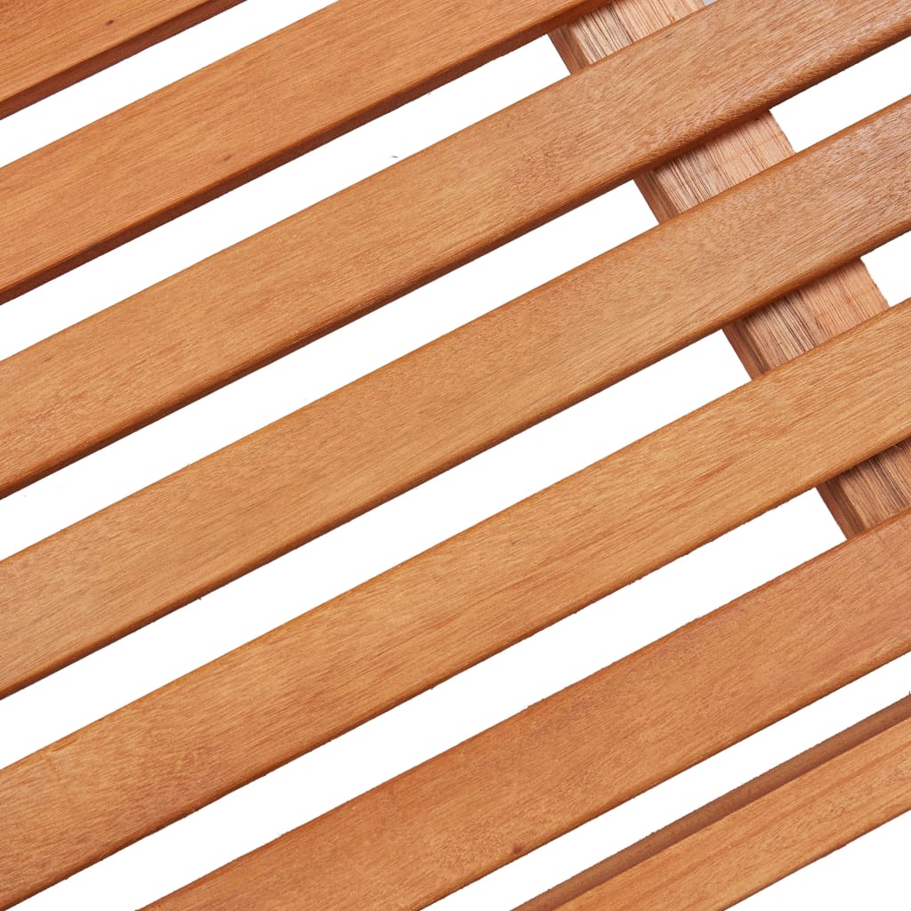 Sammenleggbar hagebenk 120 cm heltre eukalyptus