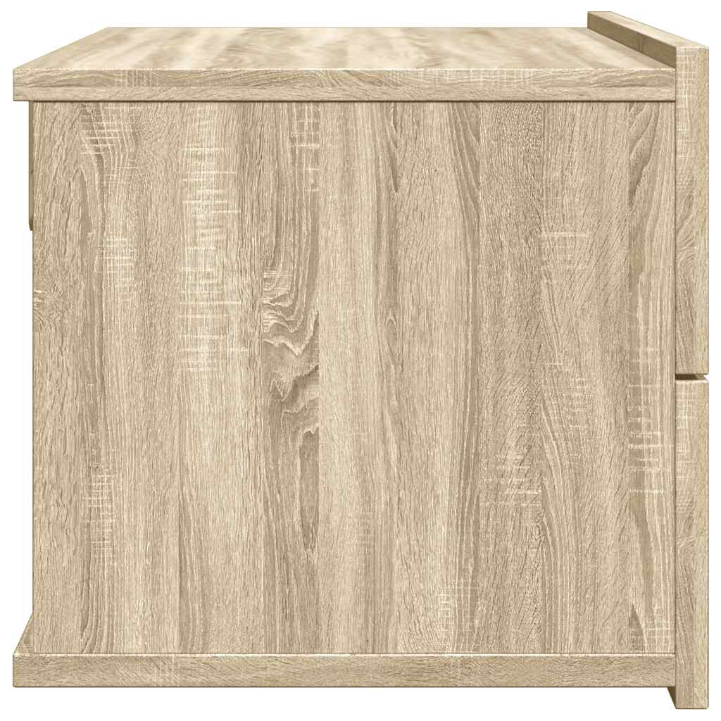 Nattbord sonoma eik 40x30x30 cm konstruert tre