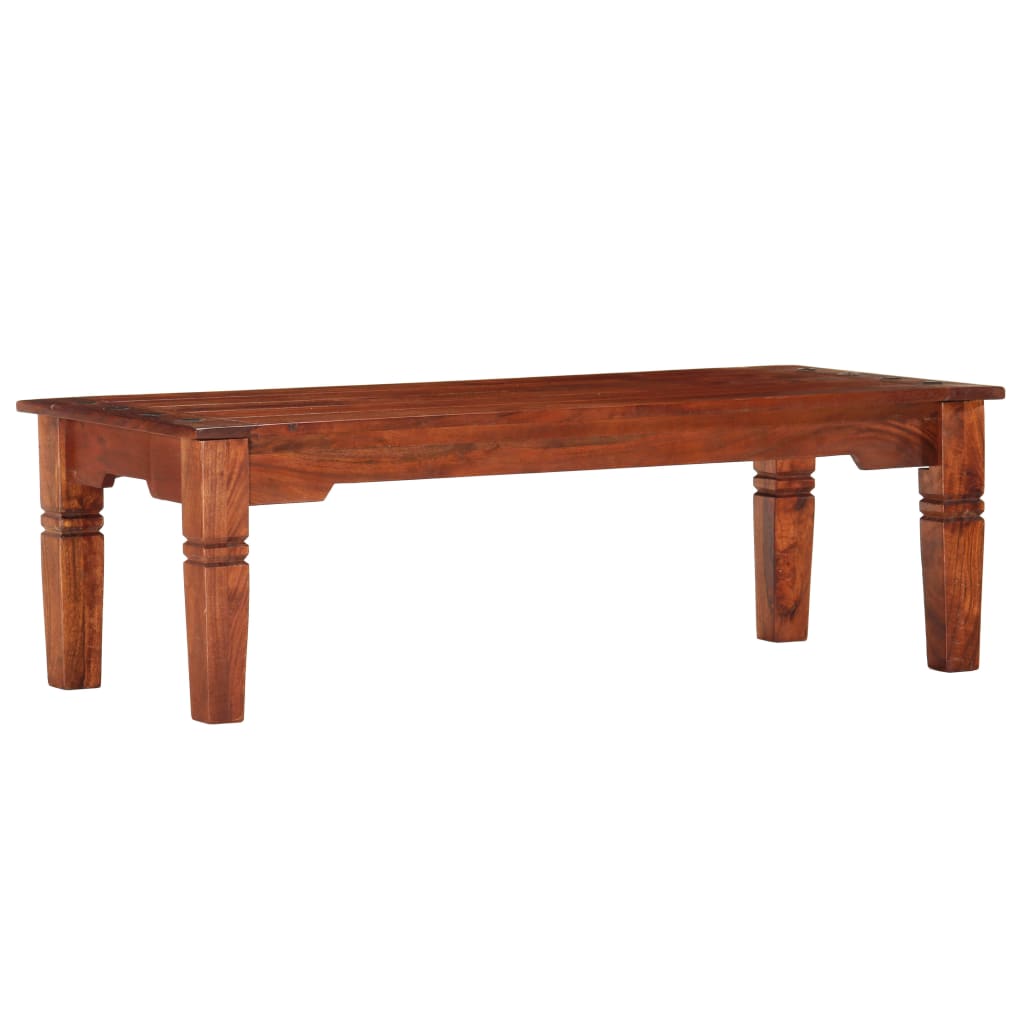 Salongbord 110x50x35 cm heltre akasie