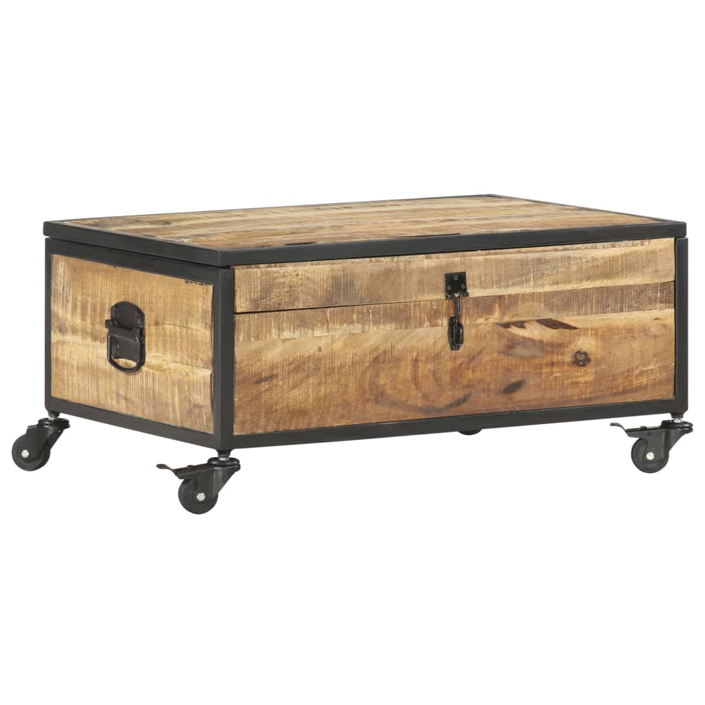 Salongbord 70x50x33 cm heltre mango