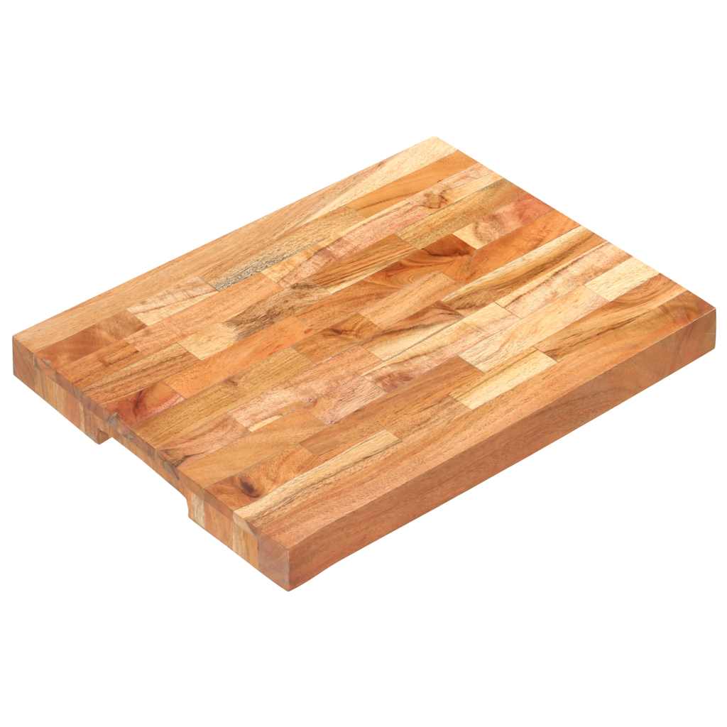 Skjærebrett 40x30x4 cm heltre akasie