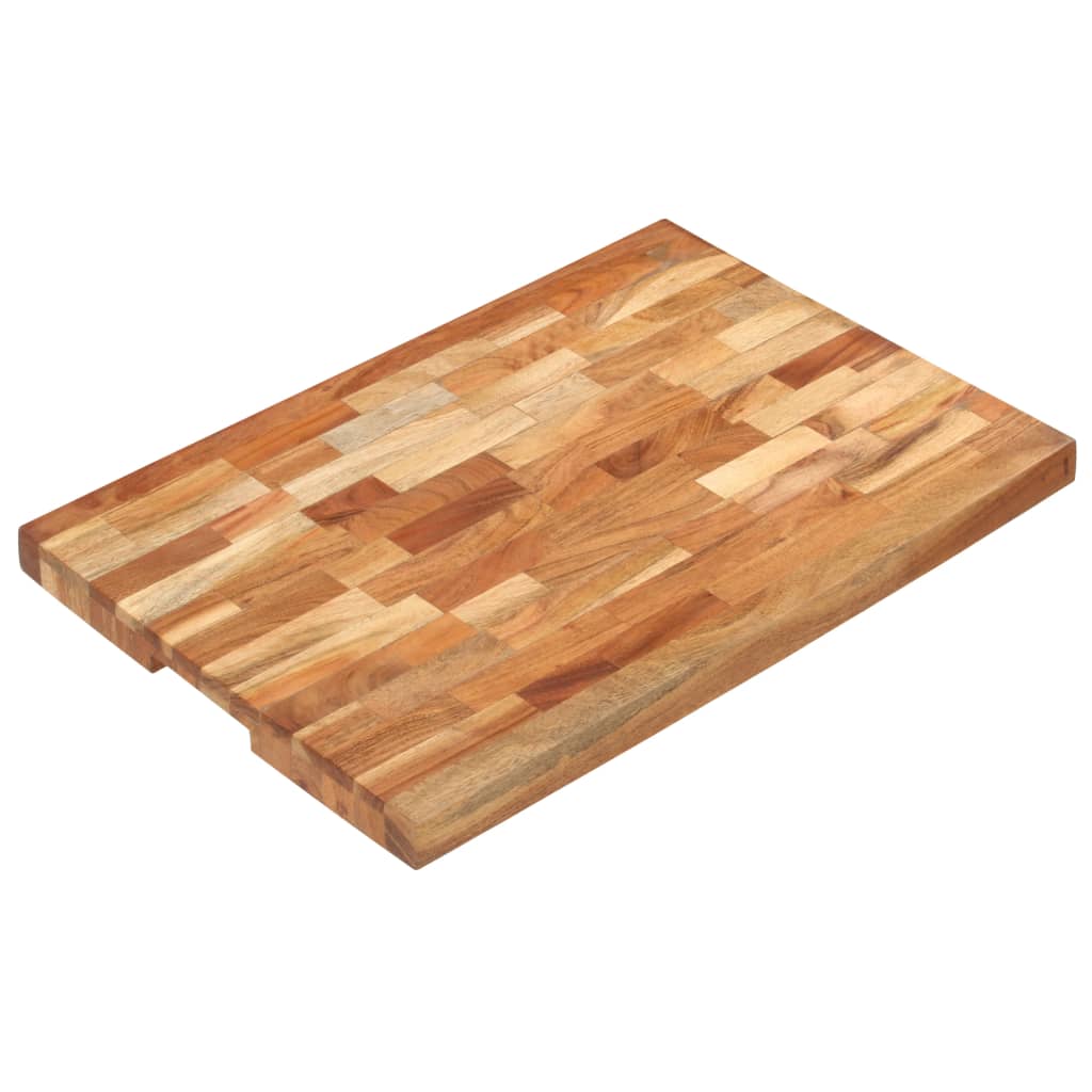 Skjærebrett 60x40x4 cm heltre akasie