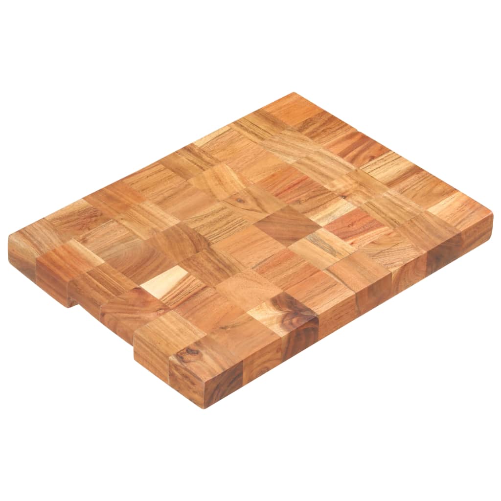 Skjærebrett 40x30x3,8 cm heltre akasie