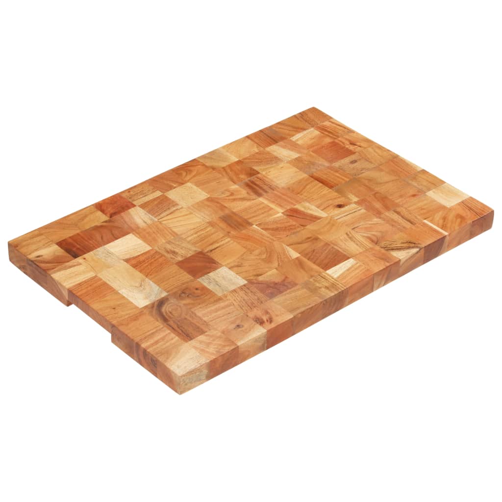 Skjærebrett 60x40x3,8 cm heltre akasie