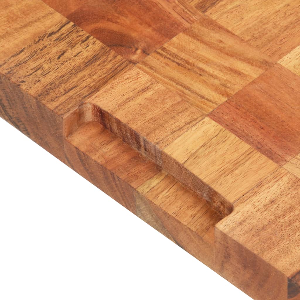 Skjærebrett 60x40x3,8 cm heltre akasie